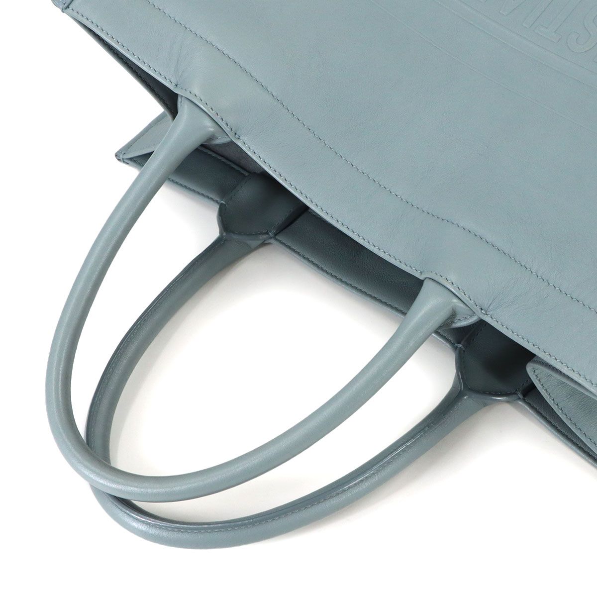 Dior Book Tote Leather Gray — view 6