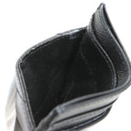 Saint Laurent Cassandra Card Case Holder Leather Black — view 9