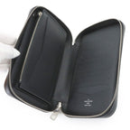 Louis Vuitton Epi Dandy Wallet Zip Around Noir Black — view 6
