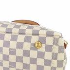 Louis Vuitton Damier Azur Lymington 2-Way Tote Shoulder Bag White — view 9