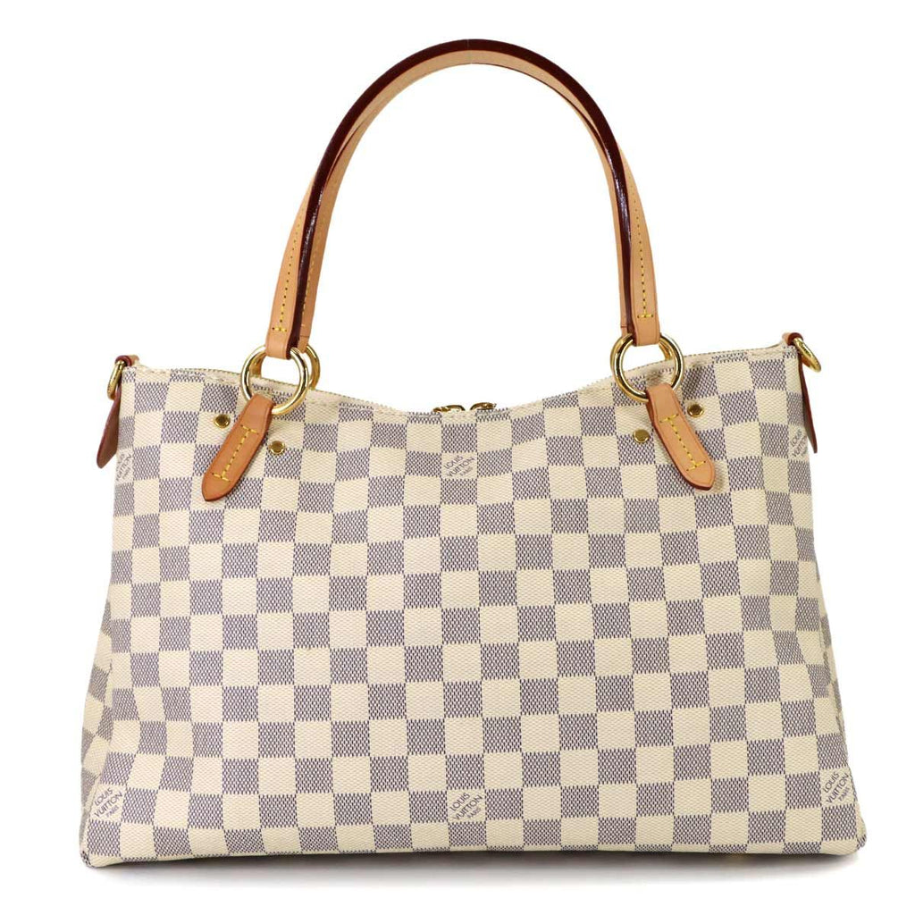Louis Vuitton Damier Azur Lymington 2-Way Tote Shoulder Bag White — view 3