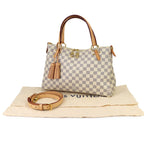 Louis Vuitton Damier Azur Lymington 2-Way Tote Shoulder Bag White — view 2