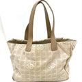 Chanel Tote New Travel Beige CC Logo Business