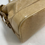 Celine Handbag Leather Beige Mini Boston Business Tote — view 9