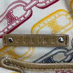 Celine Handbag Leather Beige Mini Boston Business Tote — view 5