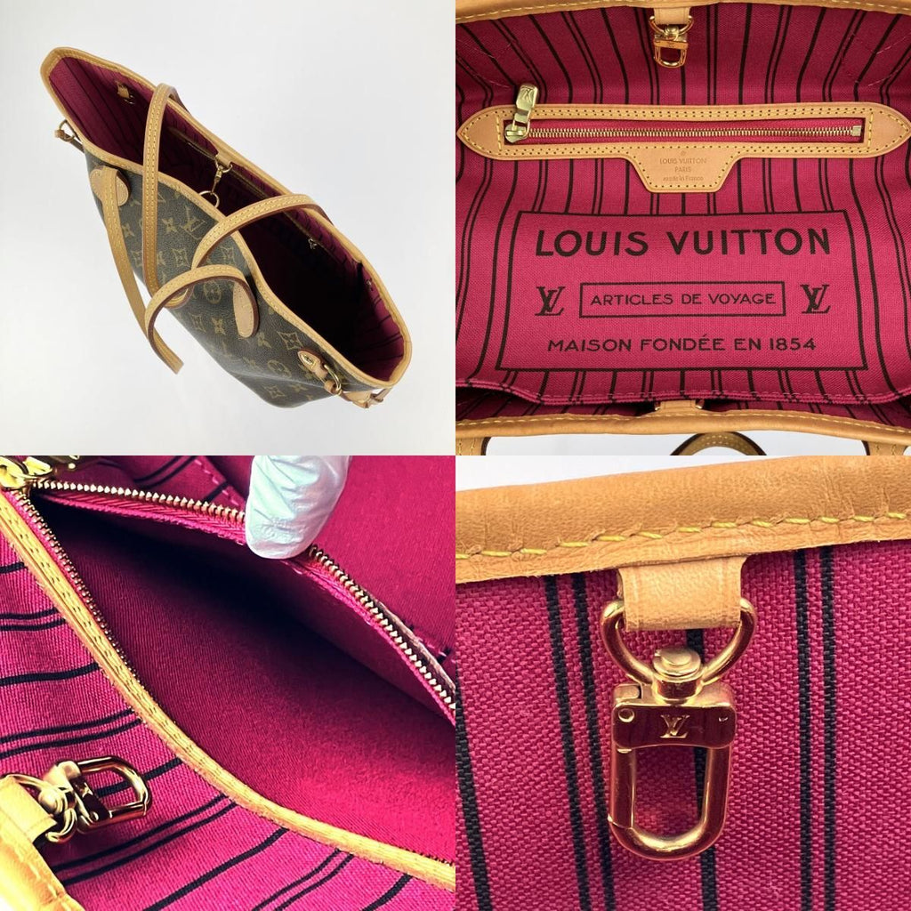 Louis Vuitton Monogram Neverfull PM Brown — view 9