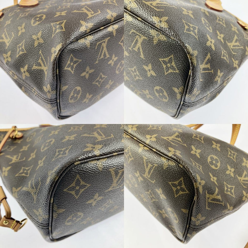 Louis Vuitton Monogram Neverfull PM Brown — view 7