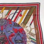 Hermes Carre Geant Cashmere Silk Duo D'etriers Armor Duo Large 140 Scarf — view 3