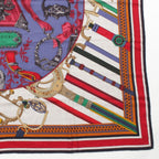 Hermes Carre Geant Cashmere Silk Duo D'etriers Armor Duo Large 140 Scarf — view 5