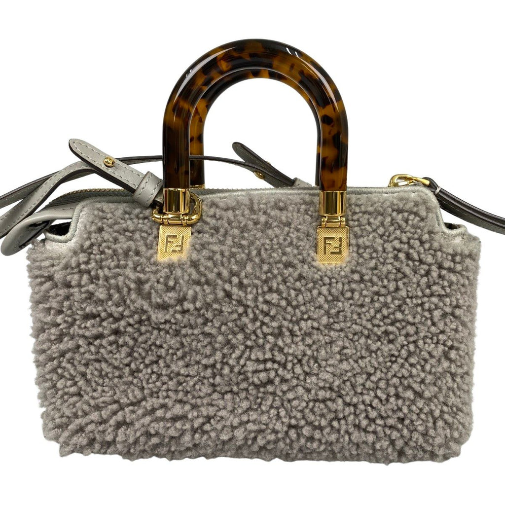 Fendi by the Way Mini 2-Way Shoulder Bag Gray — view 3