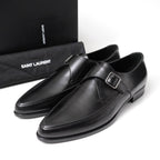 Saint Laurent Dress Shoes 42 Monk Strap Leather