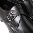Saint Laurent Dress Shoes 42 Monk Strap Leather — view 6