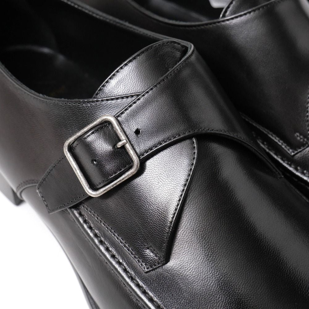 Saint Laurent Dress Shoes 42 Monk Strap Leather — view 6