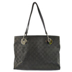 Gucci GG Canvas Tote Black All B / — view 3