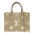 Louis Vuitton On The Go PM 2-Way Handbag Tourtorelle Cles