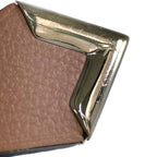 Louis Vuitton Taurillon Portefeuille Comet Zip Around Wallet Pink — view 8
