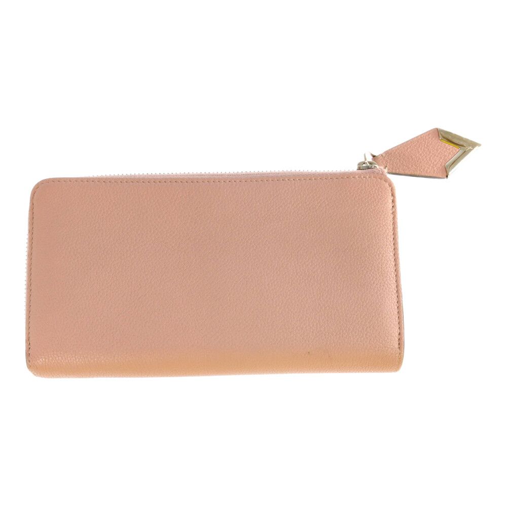 Louis Vuitton Taurillon Portefeuille Comet Zip Around Wallet Pink — view 2