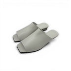 Hermes Idol Sandals Shoes Leather White Chaine D'ancre Mules