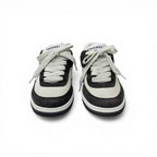 Chanel Sneakers Shoes Suede Gray CC Logo — view 2