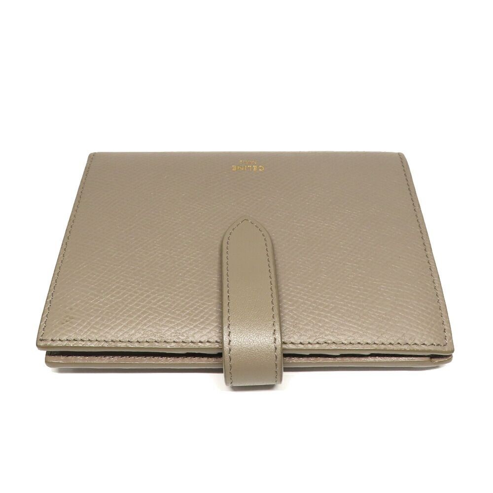 Celine Strap Wallet Bifold Pebble — view 5