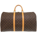 Louis Vuitton Keepall 55 Monogram Boston Bag