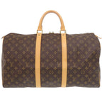 Louis Vuitton Keepall 50 Monogram Boston Bag