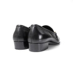 Saint Laurent Paris Loafers 42.5 Bit Leather Shoes — view 3