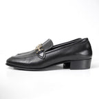 Saint Laurent Paris Loafers 42.5 Bit Leather Shoes — view 2
