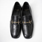 Saint Laurent Paris Loafers 42.5 Bit Leather Shoes — view 4