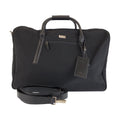 Gucci Black Silver Canvas Leather 012 12 Boston Bag 2-Way