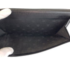 Chanel Coco Button Black Gold Leather Wallet — view 6