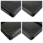Chanel Coco Button Black Gold Leather Wallet — view 7