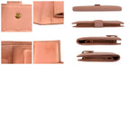 Chanel Vintage CC Logo Pink Gold Leather Wallet — view 9