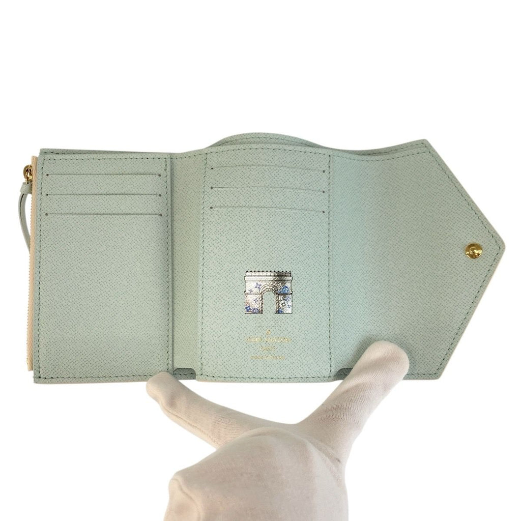 Louis Vuitton Damierlicious Portefeuille Victorine Fold Wallet Compact — view 4
