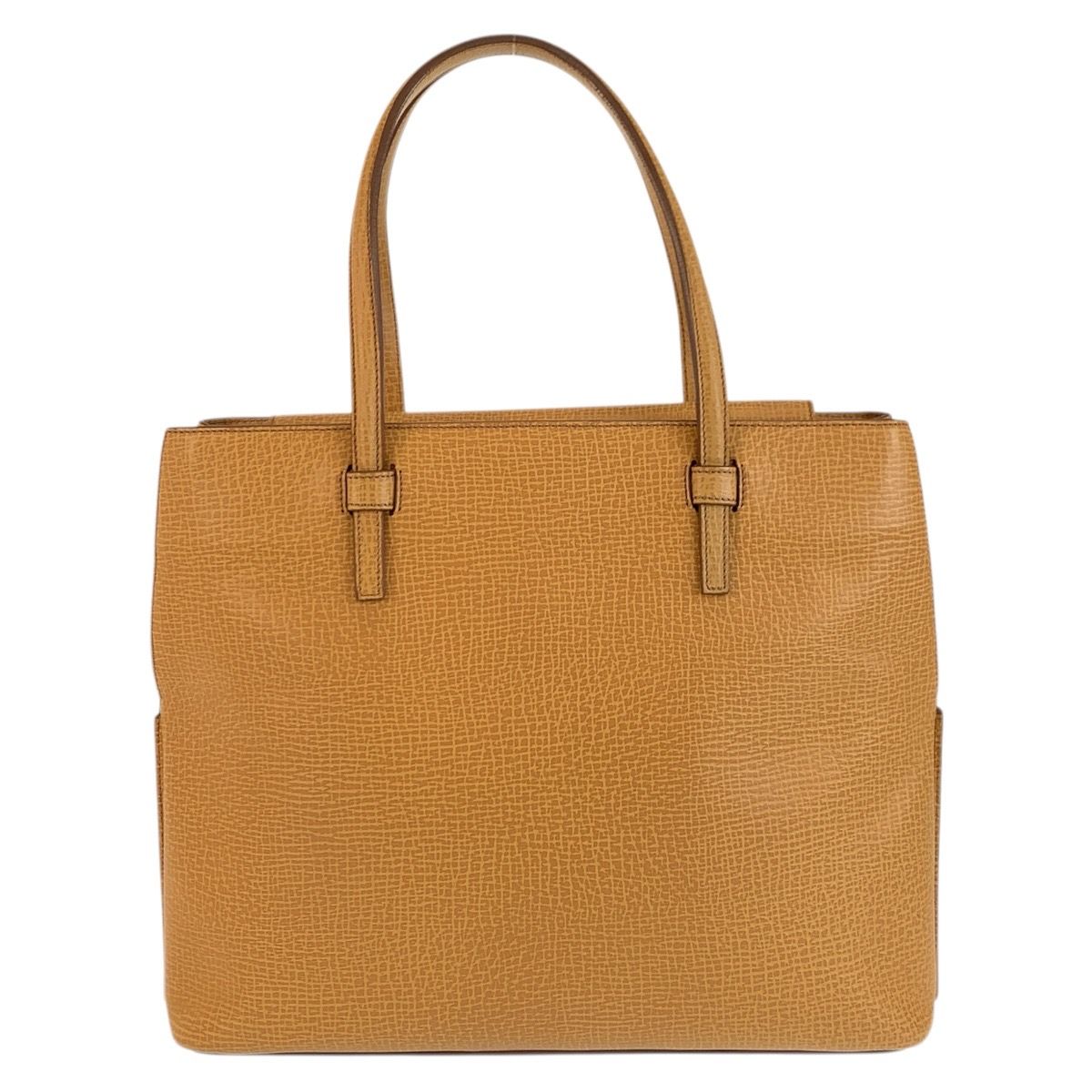 Loewe Vintage Beige Gold Leather Tote — view 2