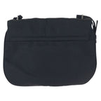 Prada Tessuto Black Silver Nylon Shoulder Bag Pochette — view 2