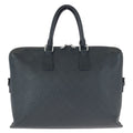 Louis Vuitton Damier Infini Porte Documin Jour Pdj Black Silver Business Bag