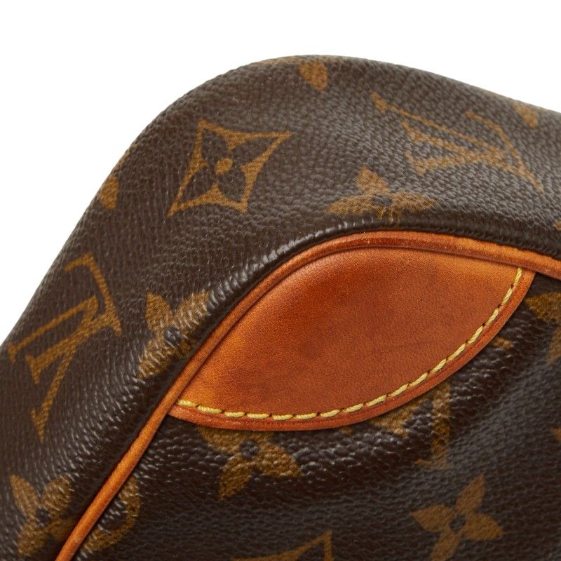 Louis Vuitton Monogram Danube Crossbody Shoulder Bag Brown Leather — view 8