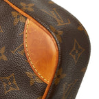 Louis Vuitton Monogram Danube Crossbody Shoulder Bag Brown Leather — view 7