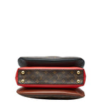Louis Vuitton Monogram Mille Feuille 2-Way Shoulder Bag Brown Leather — view 3