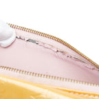 Louis Vuitton Vernis Shoulder Bag Yellow Enamel — view 8