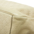 Gucci Guccissima Tote Beige Canvas Leather — view 6
