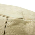 Gucci Guccissima Tote Beige Canvas Leather — view 4