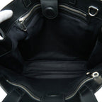 Gucci GG Supreme Tote Shoulder Bag 2-Way Black Leather — view 6