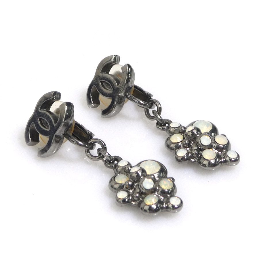 Chanel Earrings Silver — view 2