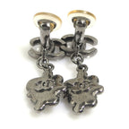 Chanel Earrings Silver — view 4