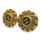 Chanel Earrings Gold — view 2