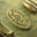 Chanel Earrings Gold — view 8