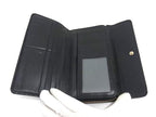 Gucci Wallet Micro Guccissima Zip Around Black Leather Flap Bifold — view 4