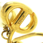 Dior CD Navy Clip Earrings — view 7